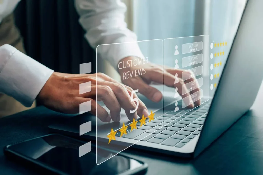 google business profile online reviews